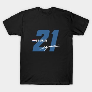 Nyck de Vries 21 Signature Number T-Shirt